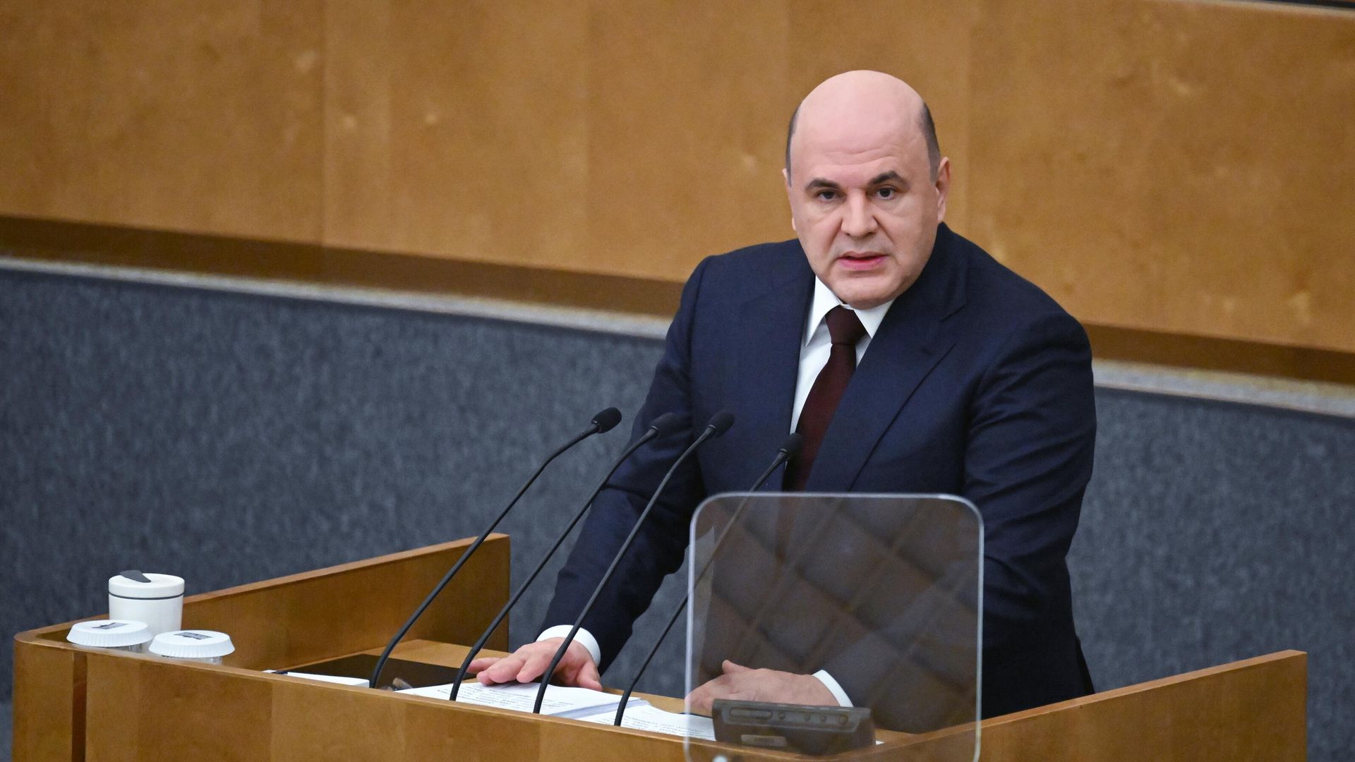 Председатель правительства РФ Михаил Мишустин выступает с ежегодным отчетом правительства РФ в Государственной Думе РФ. 3 апреля 2024 Председатель правительства РФ Михаил Мишустин выступает с ежегодным отчетом правительства РФ в Государственной Думе РФ. 3 апреля 2024 - РИА Новости, 1920, 03.04.2024