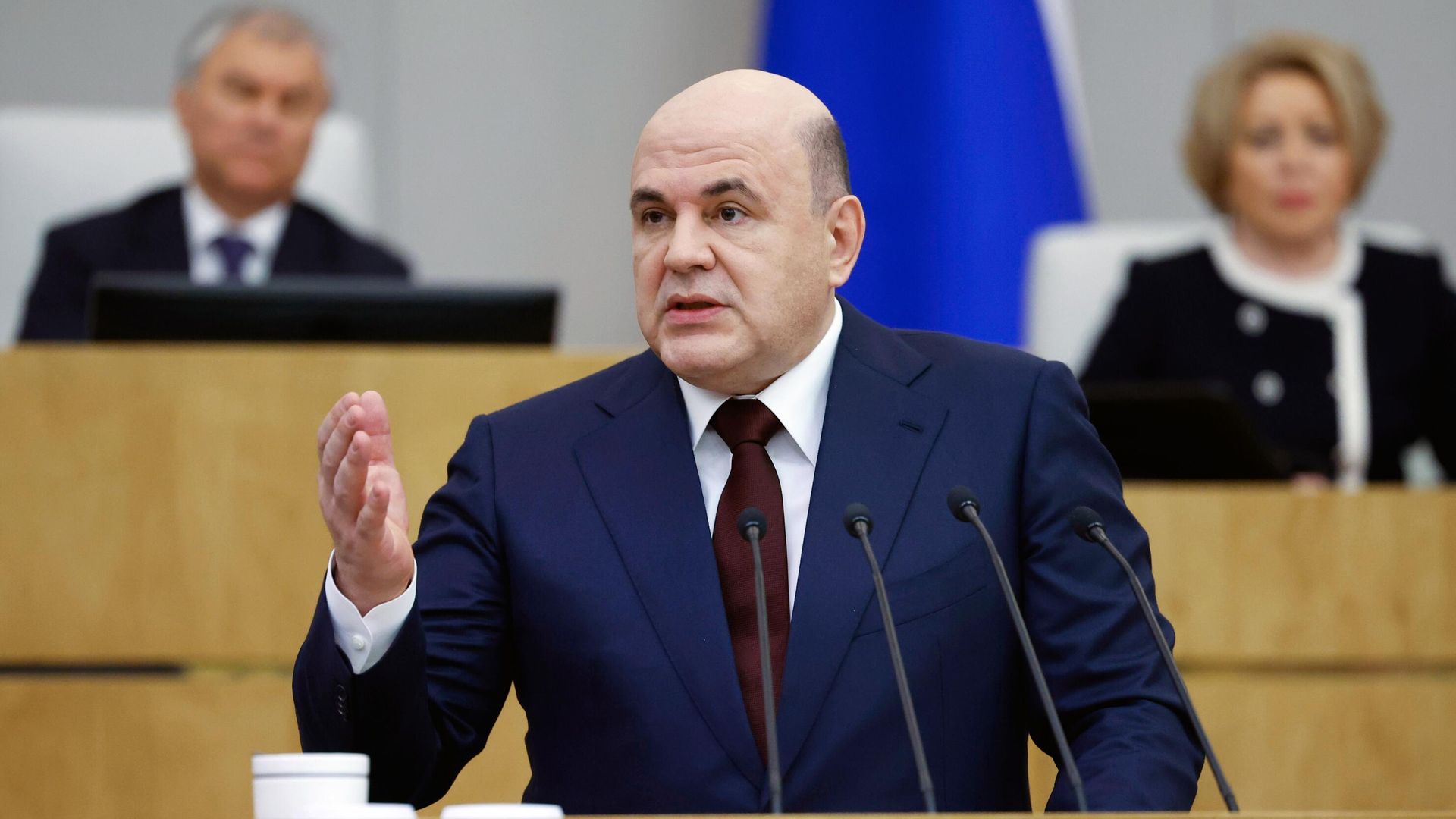 Председатель правительства России Михаил Мишустин Председатель правительства России Михаил Мишустин - РИА Новости, 1920, 26.03.2025