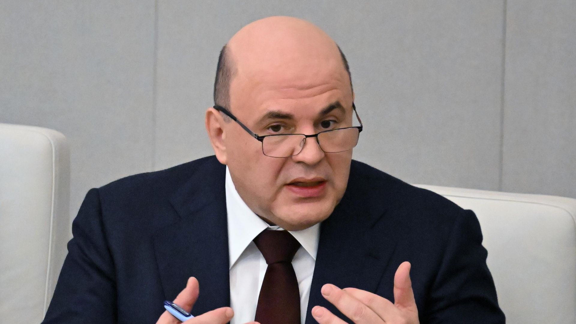 Премьер-министр Михаил Мишустин выступает с ежегодным отчетом правительства РФ в Государственной Думе Премьер-министр Михаил Мишустин выступает с ежегодным отчетом правительства РФ в Государственной Думе - РИА Новости, 1920, 23.04.2024