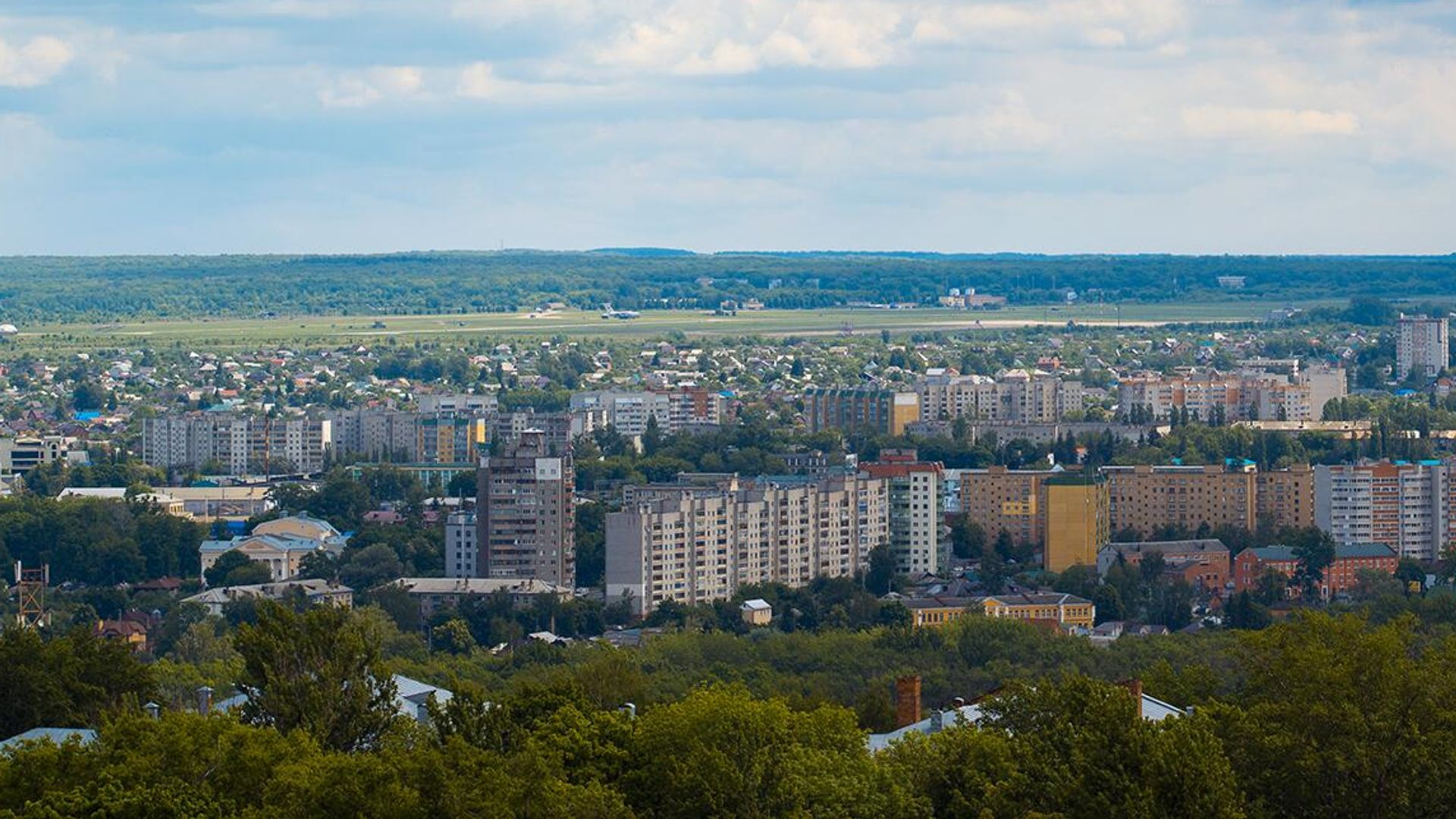 Вид на Курск - РИА Новости, 1920, 22.08.2024