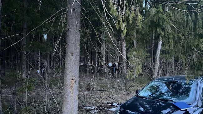 Место нападения на полицейских в Подмосковье