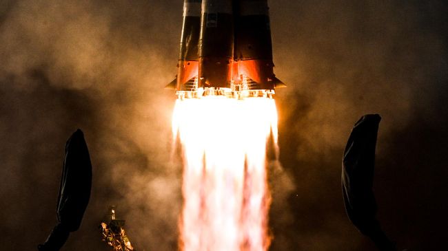 Запуск транспортного пилотируемого корабля Союз МС-25