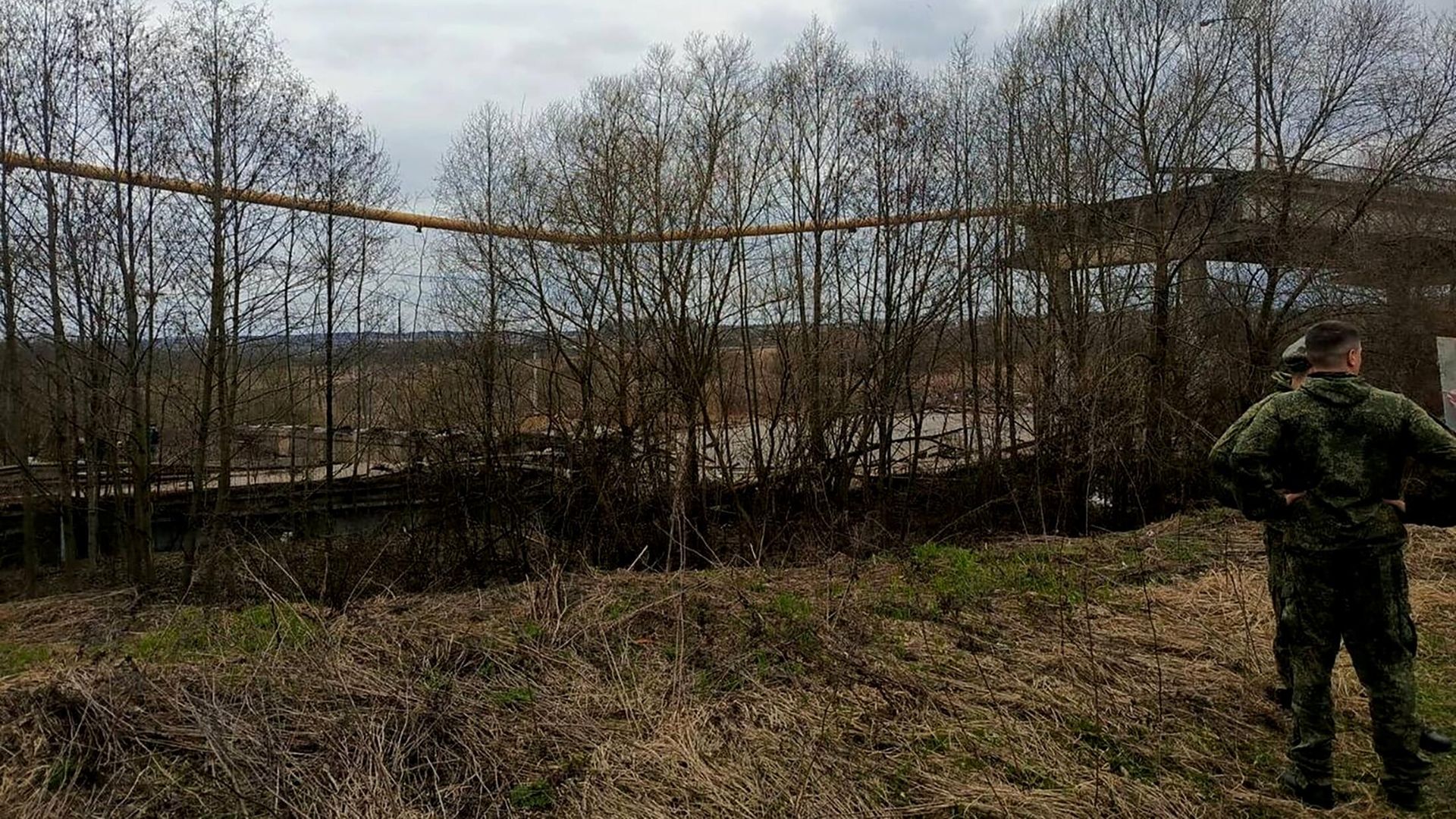 Частично обрушившийся путепровод в Смоленской области Частично обрушившийся путепровод в Смоленской области - РИА Новости, 1920, 08.04.2024