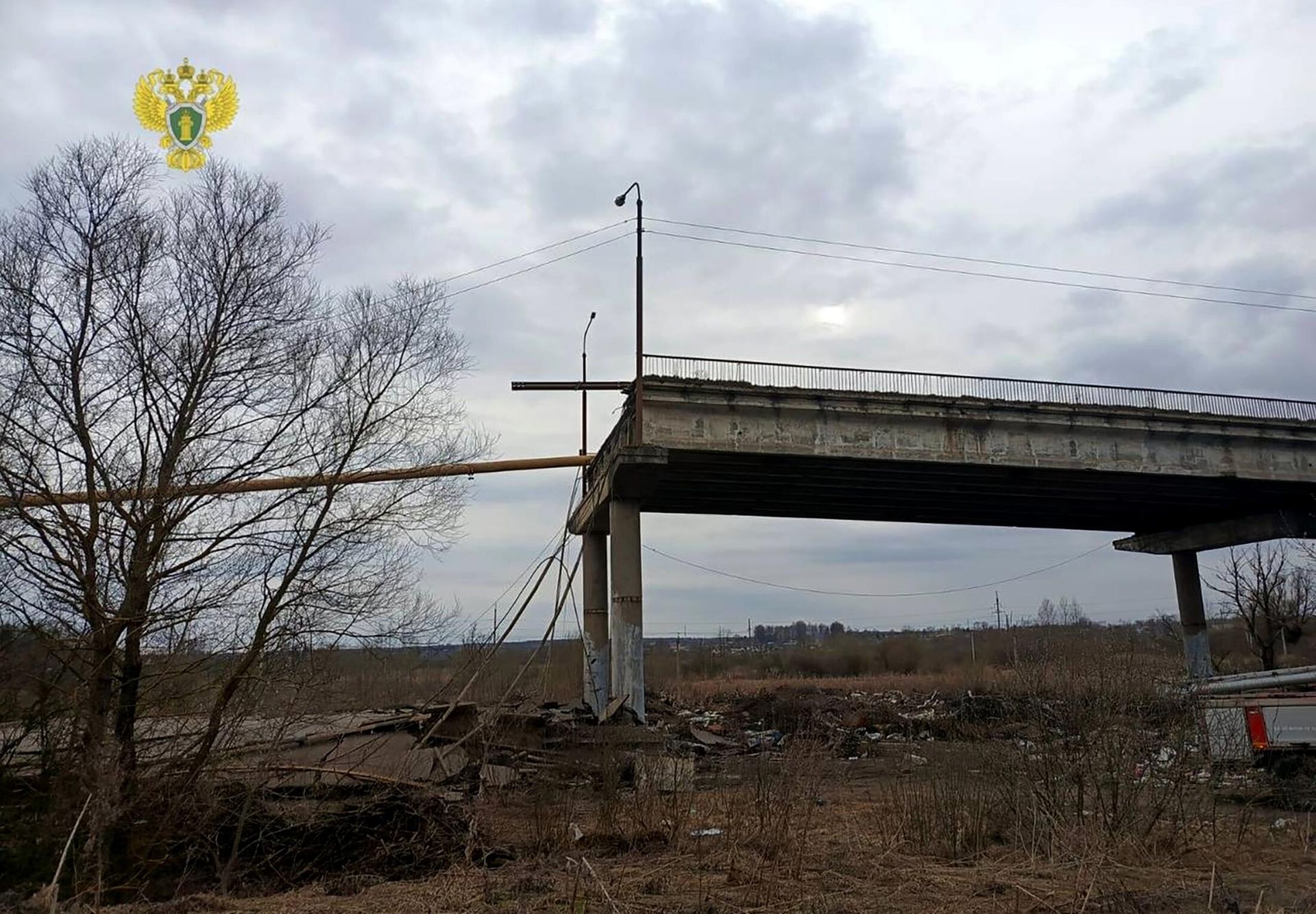 Обрушение путепровода на перегоне Вязьма - Семлёво в Смоленской области Обрушение путепровода на перегоне Вязьма - Семлёво в Смоленской области - РИА Новости, 1920, 08.04.2024