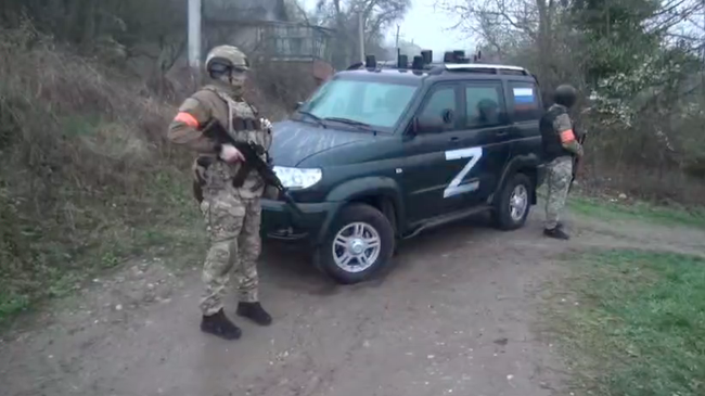 Спецназ заблокировал боевиков на территории садового товарищества Насып городского округа Нальчик. 11 апреля 2024