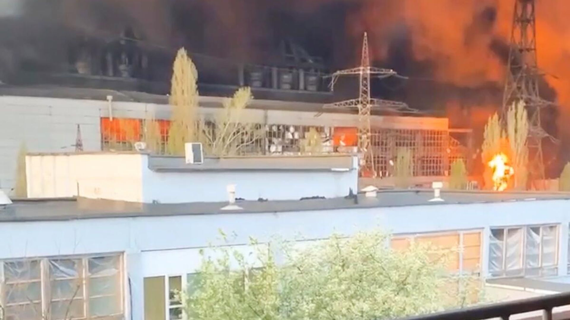 Пожар на Трипольской ТЭС под Киевом Пожар на Трипольской ТЭС под Киевом - РИА Новости, 1920, 11.04.2024