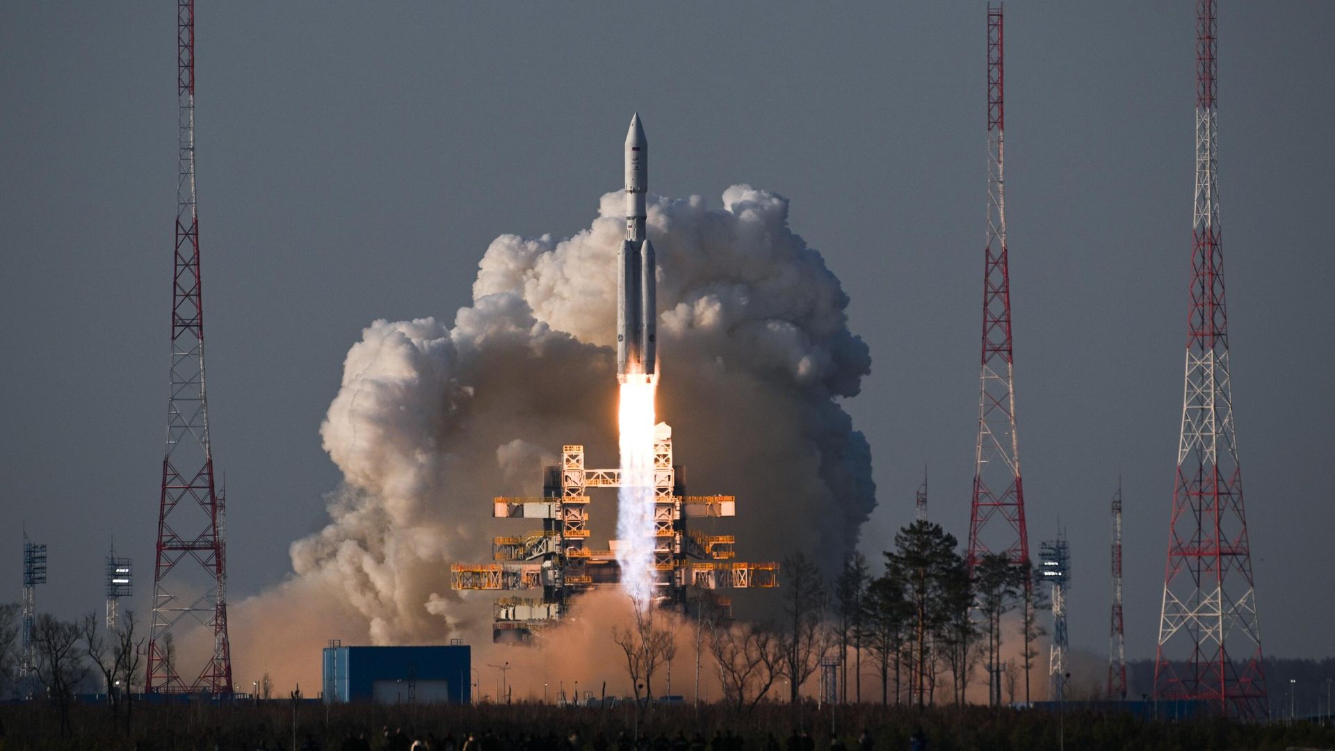 Запуск первой летной ракеты космического назначения Ангара-А5 с разгонным блоком Орион с космодрома Восточный Запуск первой летной ракеты космического назначения Ангара-А5 с разгонным блоком Орион с космодрома Восточный - РИА Новости, 1920, 11.04.2024