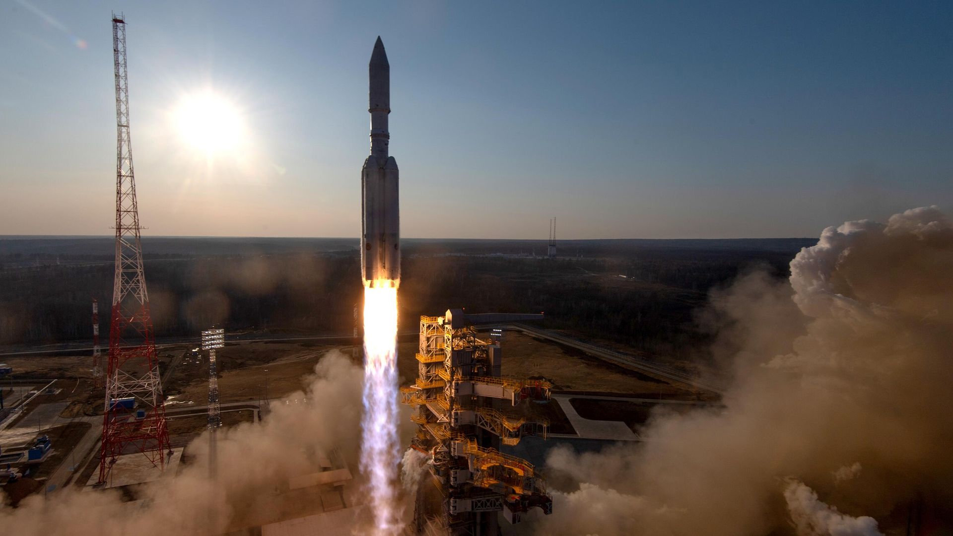 Запуск первой летной ракеты космического назначения Ангара-А5 с разгонным блоком Орион с космодрома Восточный Запуск первой летной ракеты космического назначения Ангара-А5 с разгонным блоком Орион с космодрома Восточный - РИА Новости, 1920, 11.04.2024
