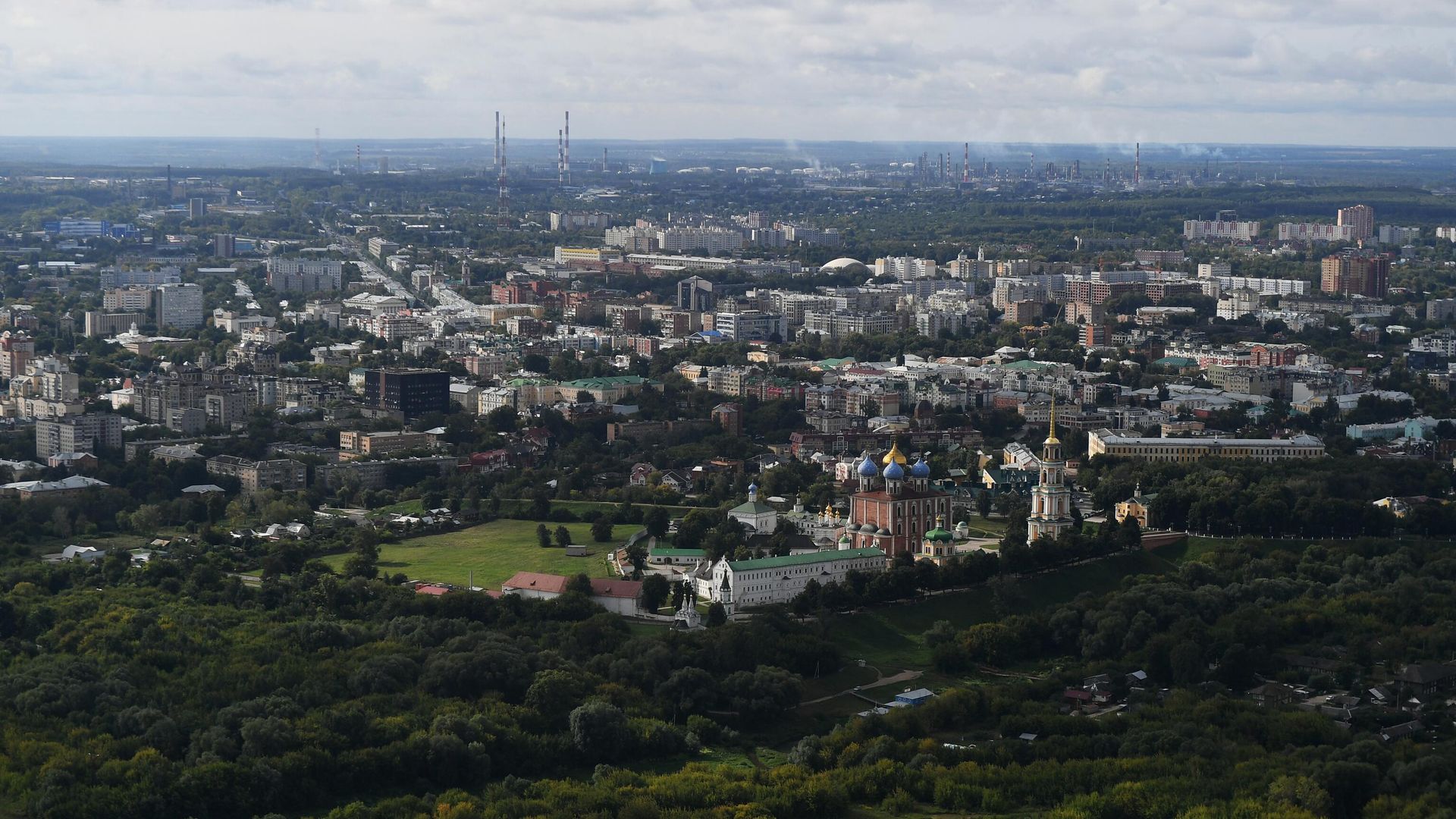Вид на Рязань - РИА Новости, 1920, 15.10.2024