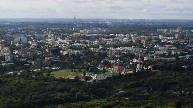Вид на Рязань