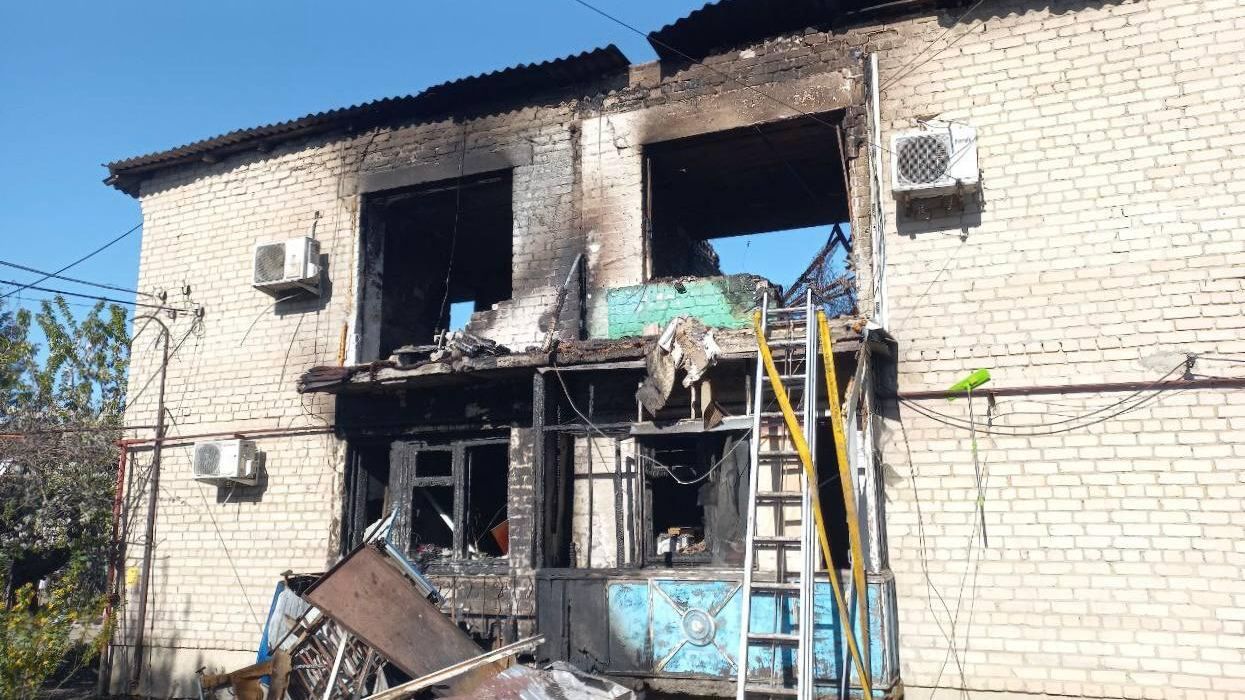Последствия атаки ВСУ в Токмаке Последствия атаки ВСУ в Токмаке - РИА Новости, 1920, 13.04.2024