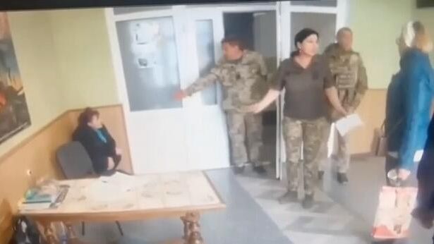 Военкомат в городе Дунаевцы Хмельницкой области на Украине - РИА Новости, 1920, 14.04.2024