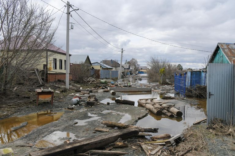 В районе Старого города в Орске В районе Старого города в Орске