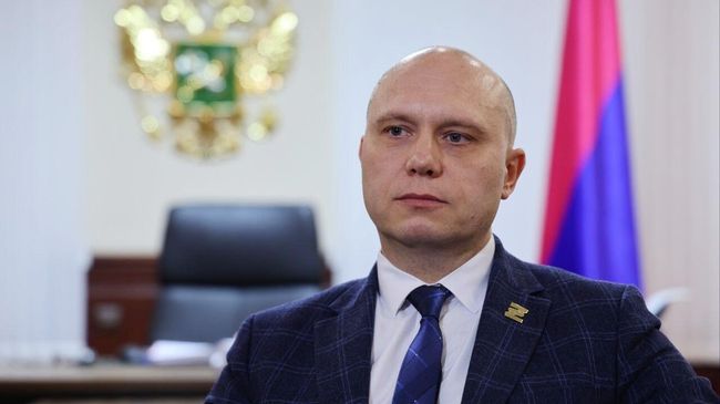 Глава Военно-гражданской администрации Харьковской области Виталий Ганчев