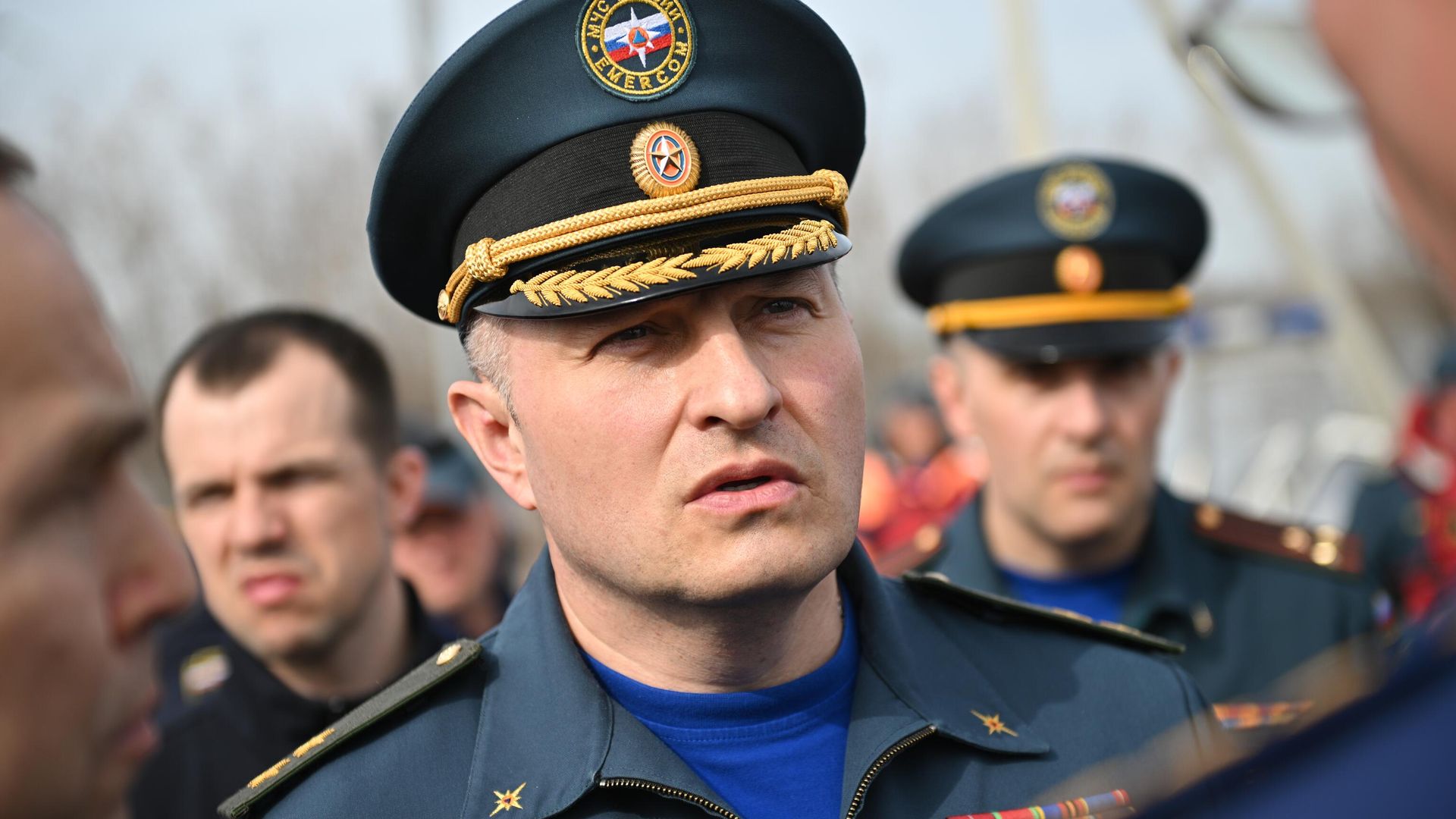 Министр МЧС Александр Куренков в Кургане Министр МЧС Александр Куренков в Кургане - РИА Новости, 1920