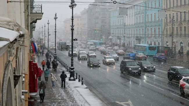 Невский проспект в Санкт-Петербурге