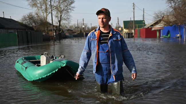 Паводок в Курганской области