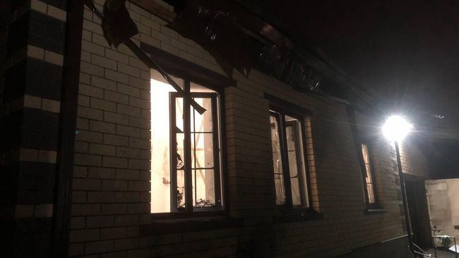 Последствия обстрела со стороны ВСУ в поселке Разумное Белгородской области. 22 апреля 2024