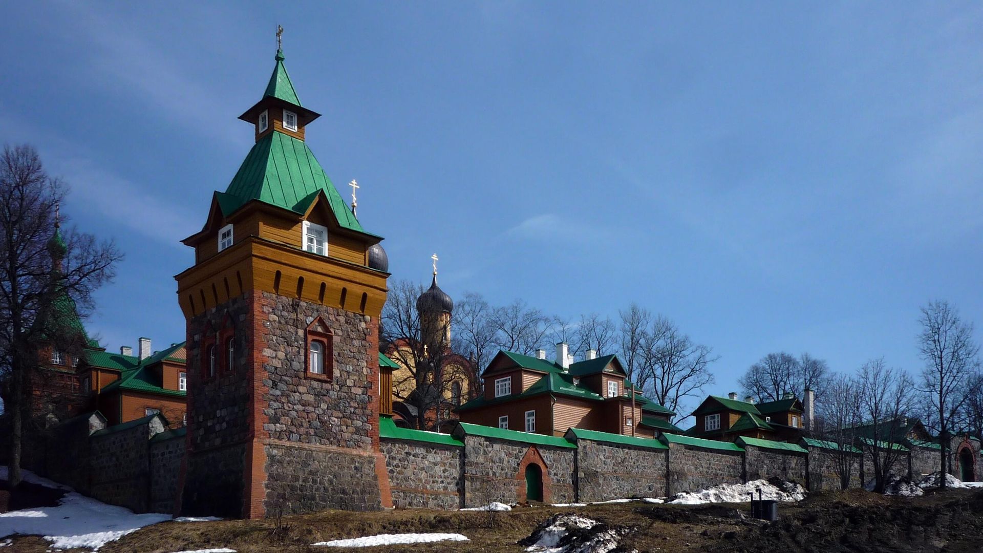 Пюхтицкий монастырь Пюхтицкий монастырь - РИА Новости, 1920, 23.04.2024
