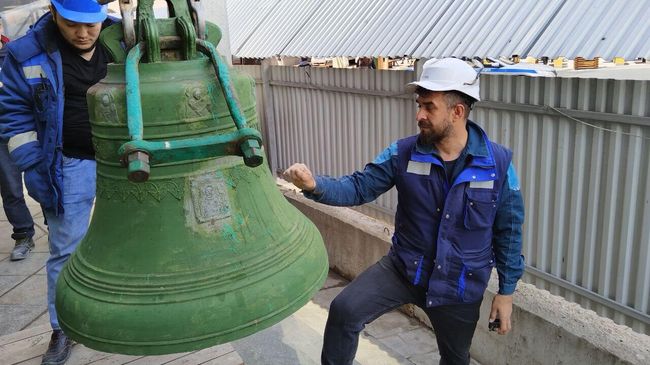 Часовой колокол Центрального телеграфа в Москве