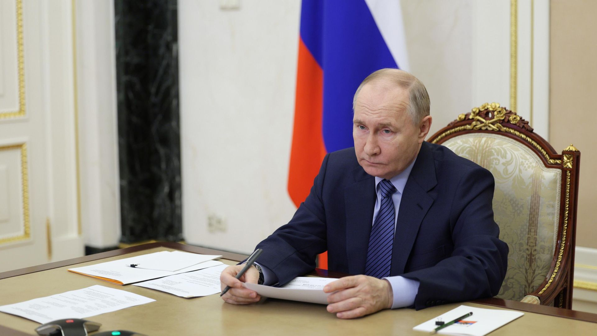 Президент РФ Владимир Путин Президент РФ Владимир Путин - РИА Новости, 1920, 03.05.2024