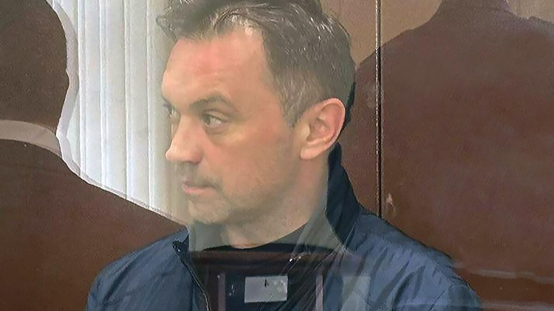 Фигурант по делу о получении взятки заместителем министра обороны России Александр Фомин в Басманном суде города Москвы Фигурант по делу о получении взятки заместителем министра обороны России Александр Фомин в Басманном суде города Москвы - РИА Новости, 1920, 18.03.2025