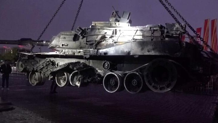 Трофейный американский танк M1 Abrams Трофейный американский танк M1 Abrams - РИА Новости, 1920, 05.07.2024