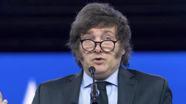 Президент Аргентины Хавьер Милей
