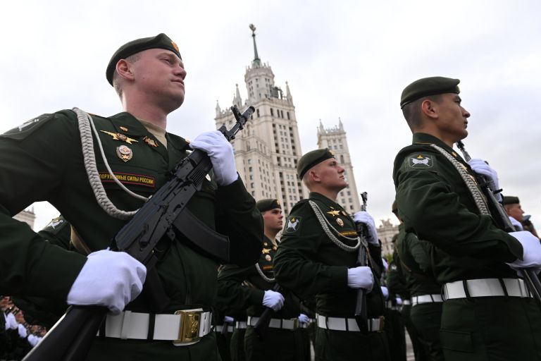 Генеральная репетиция парада к 79-летию Победы в Великой Отечественной войне