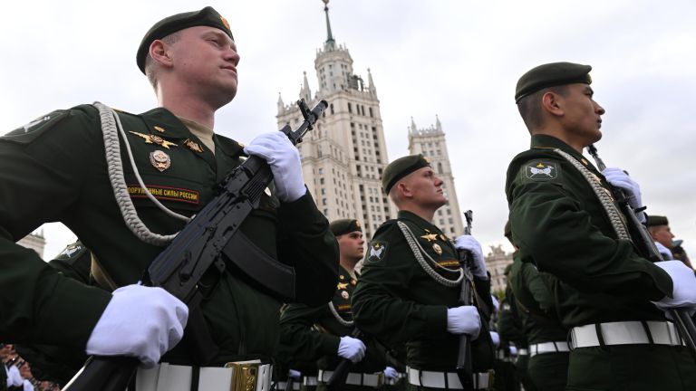 Генеральная репетиция парада к 79-летию Победы в Великой Отечественной войне Генеральная репетиция парада к 79-летию Победы в Великой Отечественной войне