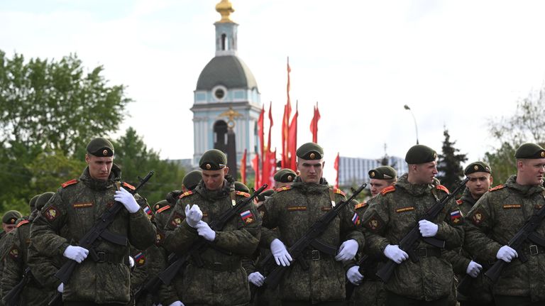 Генеральная репетиция парада к 79-летию Победы в Великой Отечественной войне Генеральная репетиция парада к 79-летию Победы в Великой Отечественной войне