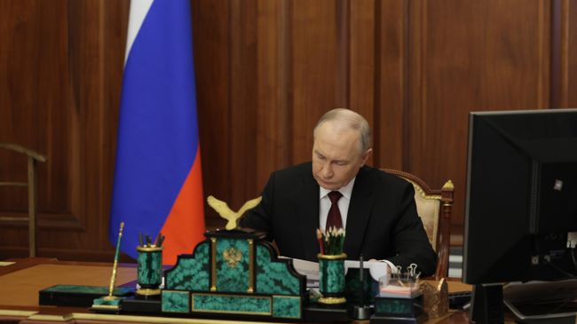 Президент России Владимир Путин