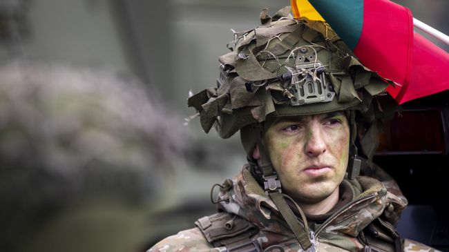 Военнослужащий литовской армии
