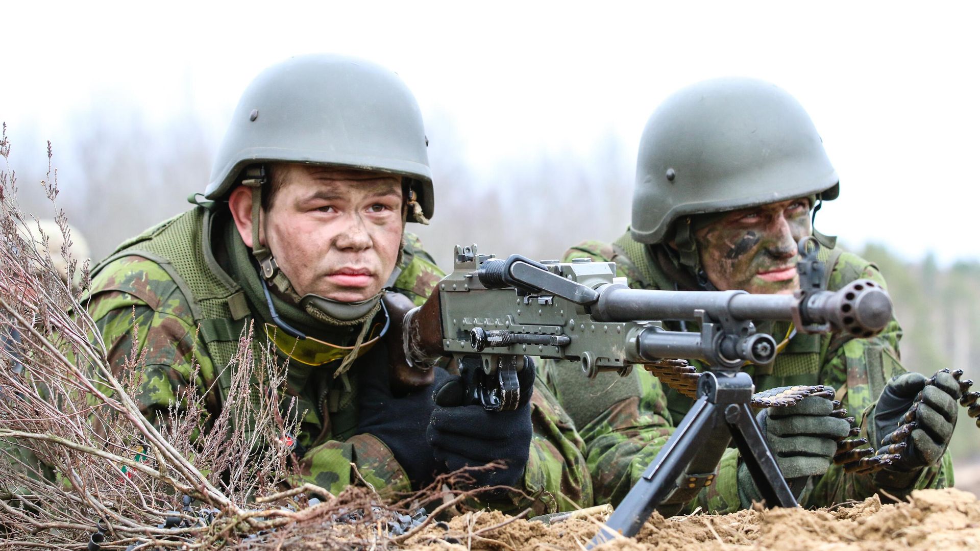 Военнослужащие литовской армии во время учений Военнослужащие литовской армии во время учений - РИА Новости, 1920, 08.05.2024