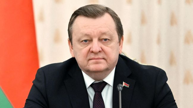 Министр иностранных дел Белоруссии Сергей Алейник 