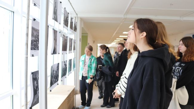 Фотовыставка Освобождение. Путь к Победе в Севастопольском государственном университете