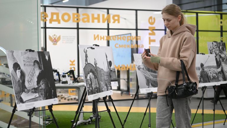 Открытие фотовыставки проекта Освобождение. Путь к Победе. Тыл