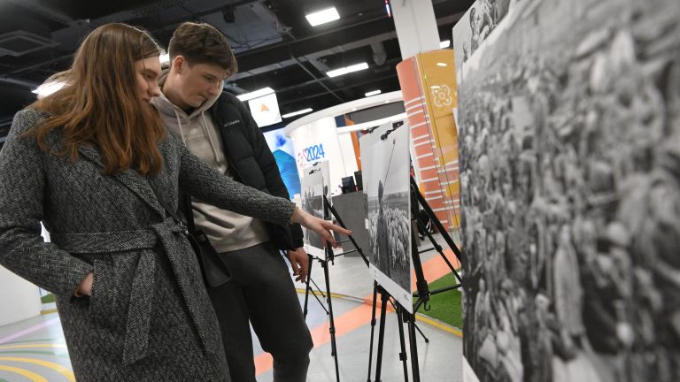 Открытие фотовыставки проекта Освобождение. Путь к Победе. Тыл