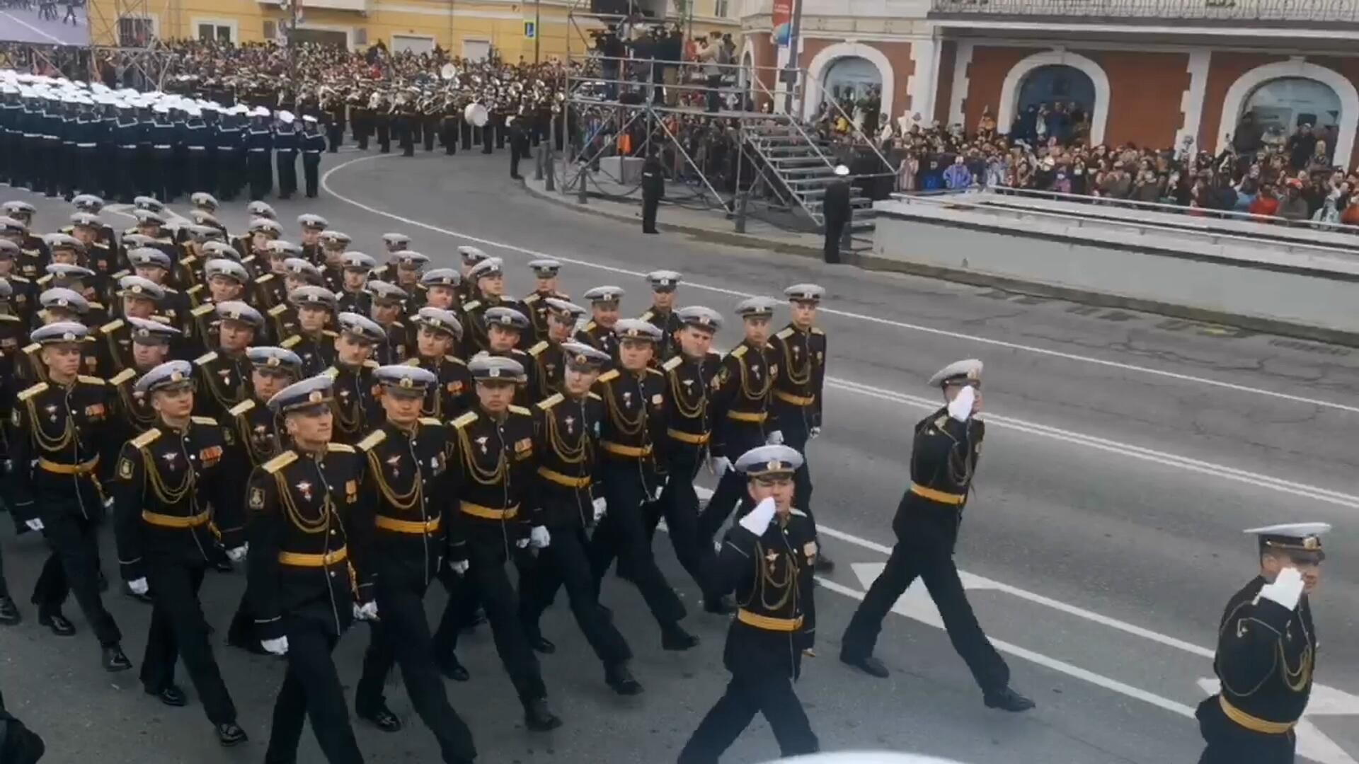 Парад Победы во Владивостоке Парад Победы во Владивостоке - РИА Новости, 1920, 09.05.2024