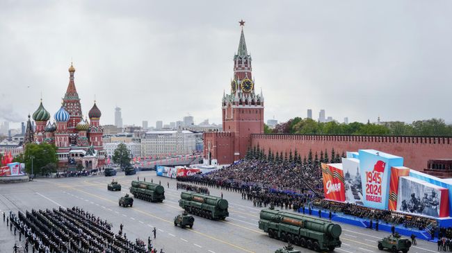 Парад на Красной площади в честь 79-летия Победы в Великой Отечественной войне