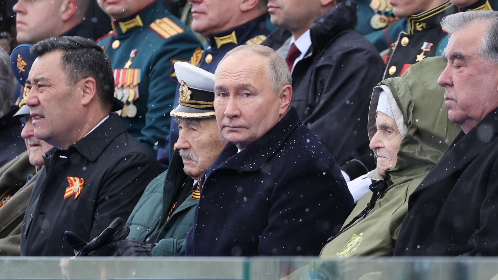 Президент РФ Владимир Путин на параде в Москве, посвященном 79-й годовщине Победы в Великой Отечественной войне Президент РФ Владимир Путин на параде в Москве, посвященном 79-й годовщине Победы в Великой Отечественной войне - РИА Новости, 1920, 09.05.2024