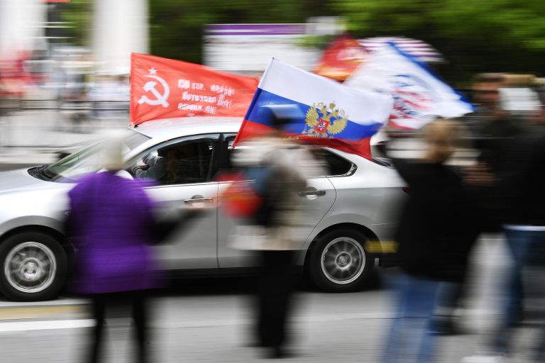 Патриотический автопробег в Севастополе в честь 79-летия Победы в Великой Отечественной войне Патриотический автопробег в Севастополе в честь 79-летия Победы в Великой Отечественной войне