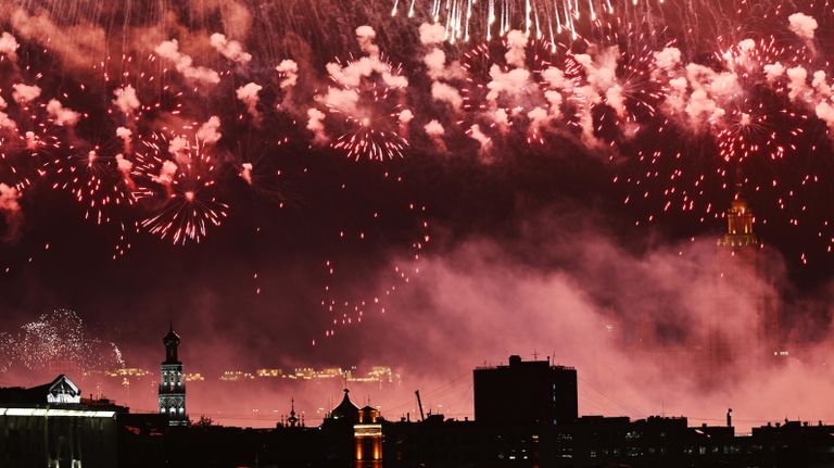 Салют в Москве в честь 79-й годовщины Победы в Великой Отечественной войне Салют в Москве в честь 79-й годовщины Победы в Великой Отечественной войне