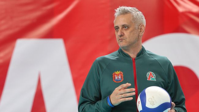 Главный тренер ВК Локомотив Радослав Арсов