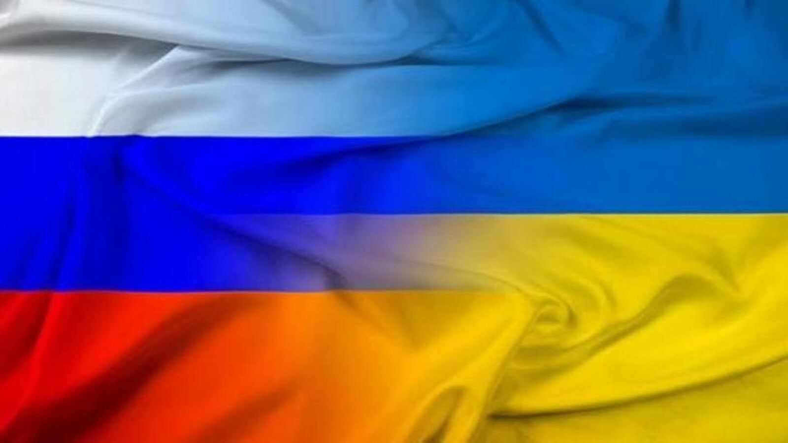 Флаги России и Украины - РИА Новости, 1920, 04.07.2025
