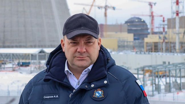 Губернатор Курской области Алексей Смирнов 