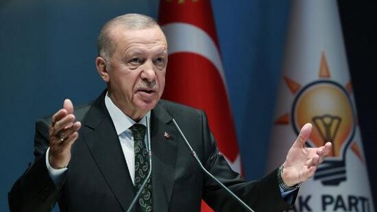 Президент Турции Реджеп Тайип Эрдоган на заседании партии AKP Президент Турции Реджеп Тайип Эрдоган на заседании партии AKP - РИА Новости, 1920, 05.07.2024