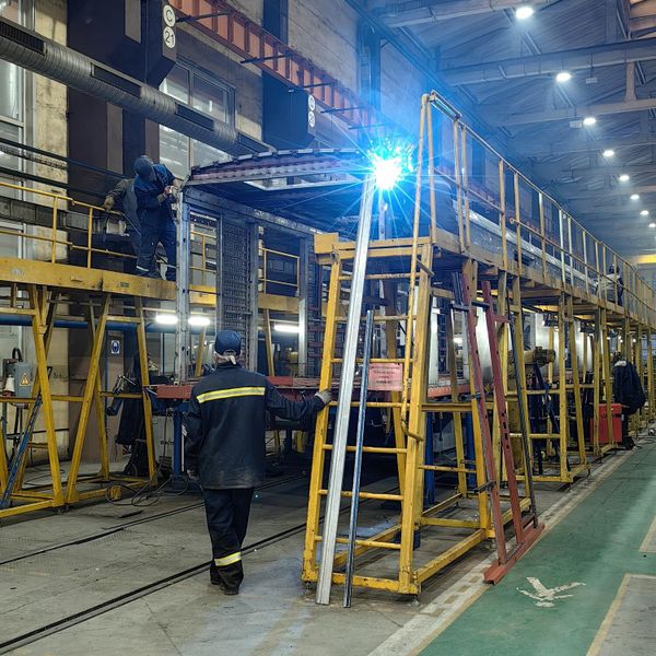 Метровагонмаш. Сварка кузова Метровагонмаш. Сварка кузова