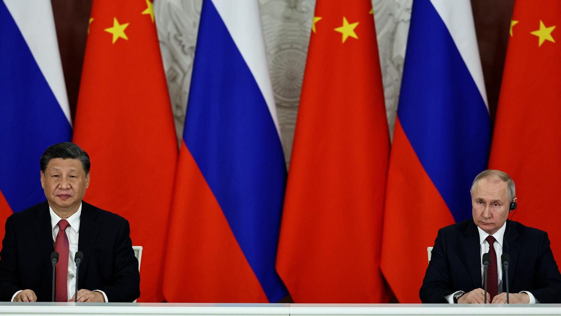 Пресс-конференция Владимира Путина и Си Цзиньпина Пресс-конференция Владимира Путина и Си Цзиньпина - РИА Новости, 1920, 16.05.2024