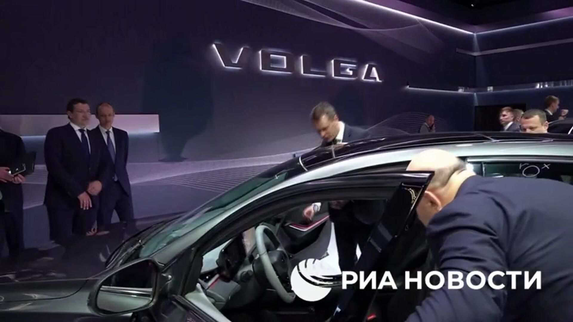Новые автомобили бренда Volga на выставке в Нижнем Новгороде Новые автомобили бренда Volga на выставке в Нижнем Новгороде - РИА Новости, 1920, 21.05.2024